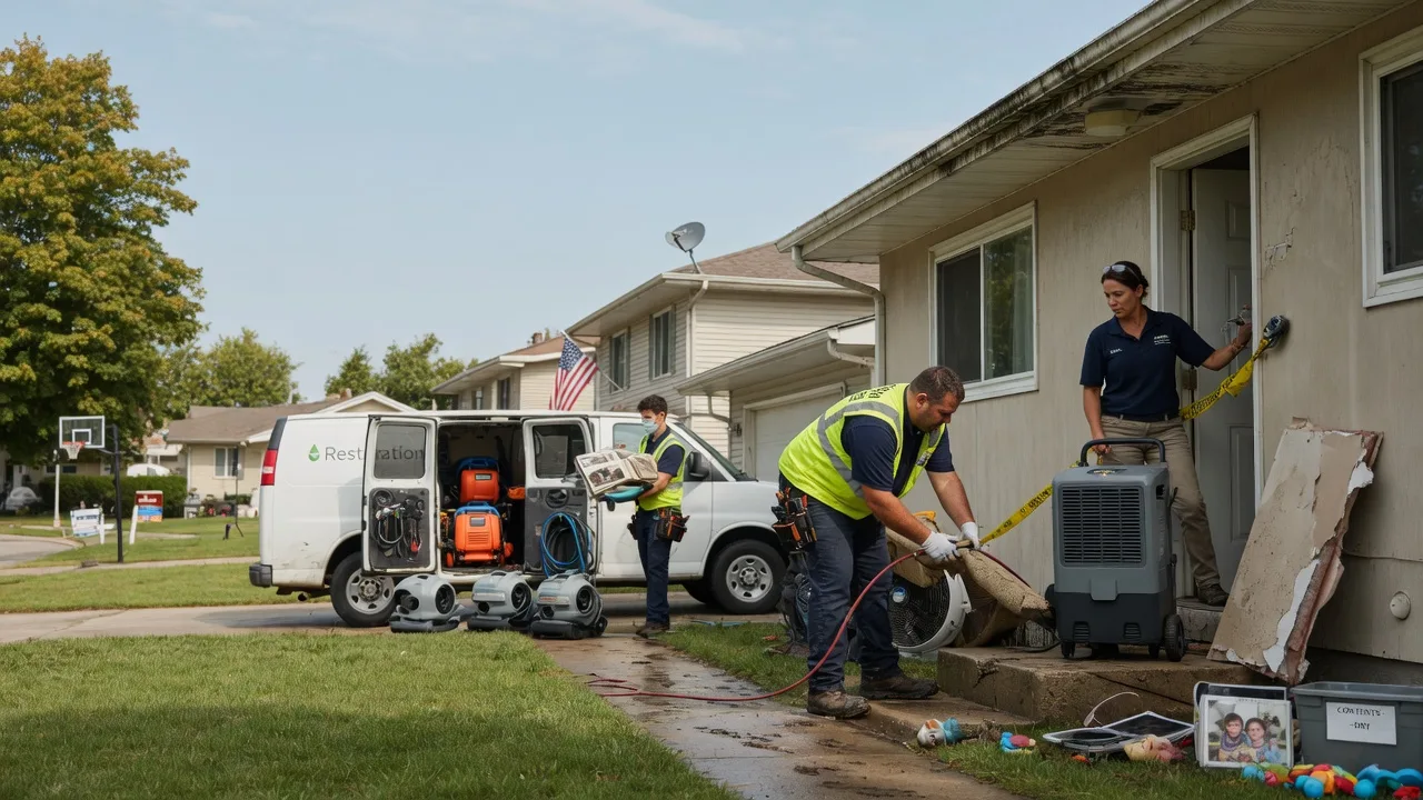 Water Damage Restoration in Zionsville, PA near me